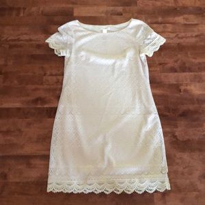Beautiful cream lace dress